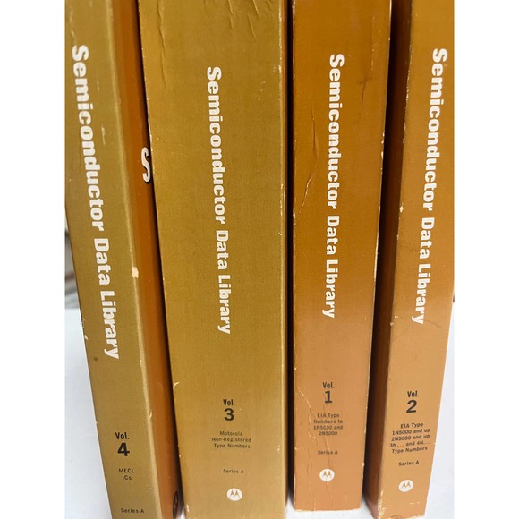 Semiconductor Data Library Vol 1 , Vol 2, Vol 3 and Vol 4 Sets - Picture 3 of 5